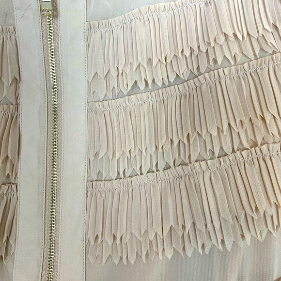 NWT 248$ Ann Taylor fringe sheath Dress, Size 12 - Picture 5 of 7